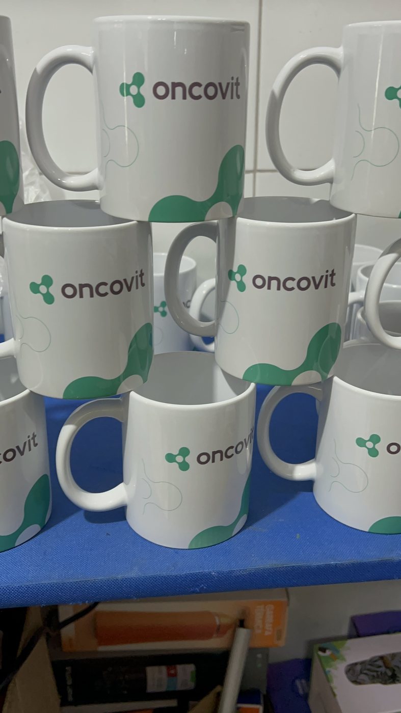 Canecas com logotipo de empresa