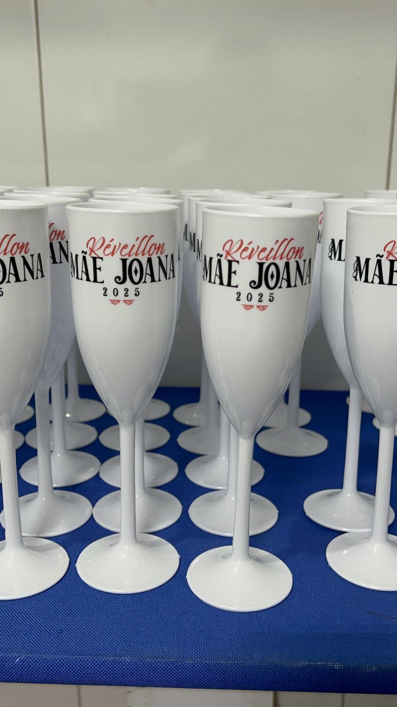Taças personalizadas para ações corporativas