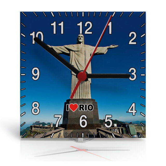 Relógio Azulejo Personalizado - 20x20 Y'Love Rio
